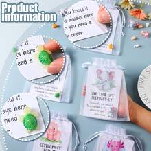 90 Pcs Mixed Animal Thank You Gift Set, Includes Resin Toys, Thank You Cards, And Bags, Ideal For Employee Appreciation, Graduation, Birthday, Christmas, Wedding - Nhiều màu - Xem 4