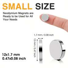 30 Pcs Super Strong Neodymium Disc Magnets, Small Magnets Heavy Duty, Mini Round Rare Earth Magnets. Best Gifts Birthday