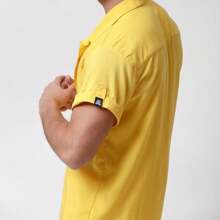 Camisa Viscose Amarelo Santo Luxo