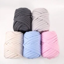 Fil à tricoter épais infusé spécial en laine tricotée islandaise pour couverture tricotée faite main, maison de chat, housse de coussin, boule épaisse de fil 500g/pièce