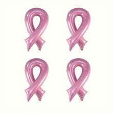 2 quả bóng ruy băng hồng ung thư vú - Bóng bay giấy bạc tự dán, hỗ trợ sức khỏe phụ nữ, trang trí bệnh viện và tiệc - Nhiều màu, thích hợp cho các lễ kỷ niệm chung, nhiều chủ đề, từ 14 tuổi trở lên - Hồng - Xem 4