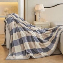 1 件人造毛皮盖毯，温暖厚实，适合家庭、办公室、汽车，蓬松柔软，亲肤，四季皆宜，春夏秋冬，沙发毯，室内/室外，客厅，卧室，男女通用 - 蘭大格 - 查看 2