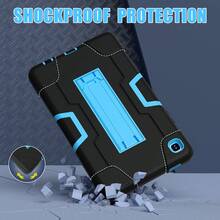 保护壳适用于 Galaxy Tab A7lite 8.7 英寸，混合防震坚固防摔外壳带支架，适用于 Galaxy Tab A 8.0/A 8.4 (2020)/Tab A9 8.7 英寸 (2023) - 彩色 - 查看 6