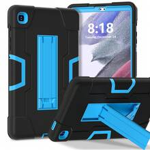保护壳适用于 Galaxy Tab A7lite 8.7 英寸，混合防震坚固防摔外壳带支架，适用于 Galaxy Tab A 8.0/A 8.4 (2020)/Tab A9 8.7 英寸 (2023) - 彩色 - 查看 1