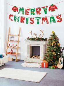 علم عيد الميلاد قطعة واحدة، راية ورقية لديكور عيد الميلاد، لافتة معلقة لعيد الميلاد، خلفية عيد الميلاد، لافتة إكليل عيد الميلاد الورقي، علم للحديقة، ديكورات شجرة عيد الميلاد