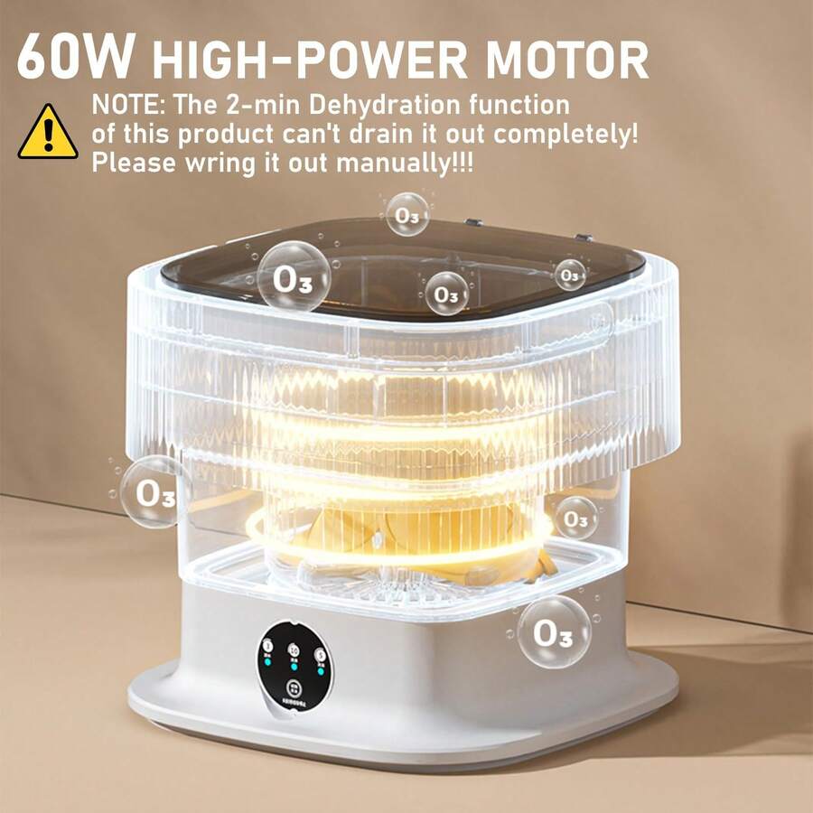 Portable Washing Machine Mini 10L Portable Washer Small Washing Machine