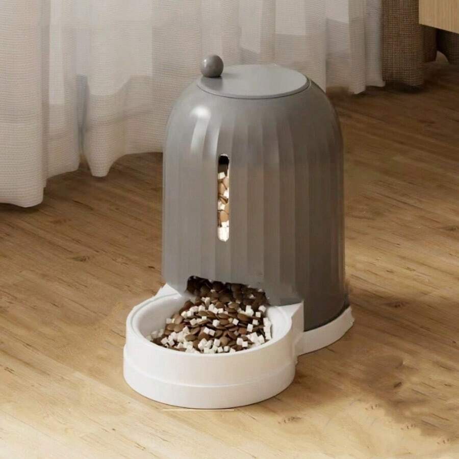 Large Capacity Automatic Pet Feeder And Waterer, Dog Food And Water