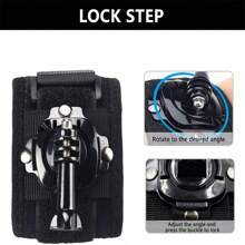 360 度旋转臂安装带腕带支架兼容 Gopro Hero 10 Black、Hero 9/8/7/6/5 Black、腕带支架自行车支架