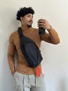 Cacharrel Men's High Neck UK DRIP - 卡其色 - 查看 5