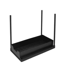 Estante de Escritorio para mesas - Negro - Ver 4