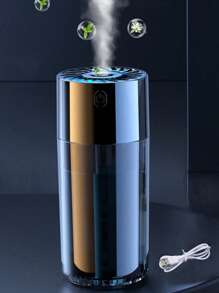 1 máy làm mát không khí ô tô, máy khuếch tán hương thơm tự động, máy lọc không khí, máy khử mùi - màu đen - Xem 15