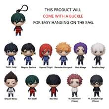Crunchyroll 1 PEZZO BLUE LOCK Ufficialmente Autorizzato 3D Personaggio Anime Misterioso molletta Portachiavi Caricata A Grappolo Casuali Portachiavi Decorazione Casa Desktop Ornamenti Compleanno Natale Regalo Per Famiglia E Amici