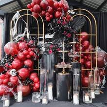 万圣节气球花环拱门套件、多色气球、万圣节室内装饰品、万圣节派对装饰气球。 - 彩色 - 查看 1