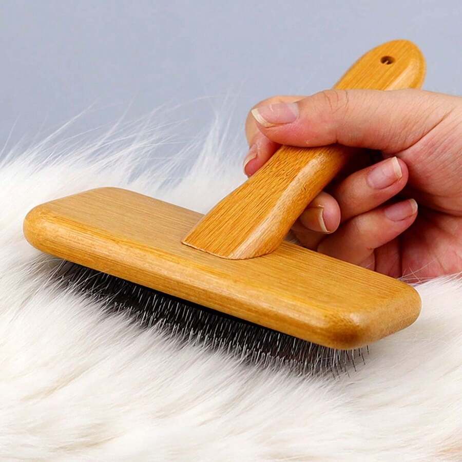 Premium Pet Slicker Brush Combs For Shedding And Detangling Dogs And