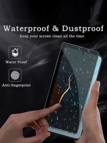 3pcs/Set / Phone Anti-Peeping, Anti-Scratch, Anti-Explosion Full Coverage Screen Protector Film, Compatible With Xiaomi/ - Black - View 6