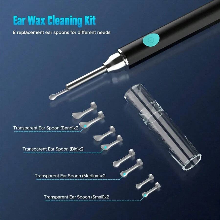 NEW LED Ear Wax Cleaner Ear Camera Otoscope With Light Cleaner Removal