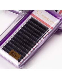 12 Hàng N(M) Curl Volume Classic Lash Extensions Fox Cat Eyelash Fans 8-15mm Bán chạy nhất Cashmere Lông mi riêng lẻ Siêu mềm Mờ Đen Lụa Vật tư nối mi cho tiệm làm đẹp - N - Xem 18