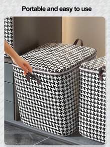 1pc Clothes, Quilt, Storage Bag, Wardrobe Sorting, Storage Box, Basket, Moving, Packing, Handheld Storage Bag Decorations Decor Festival Decor Room Decor Home Decor Decor Bedroom Decor