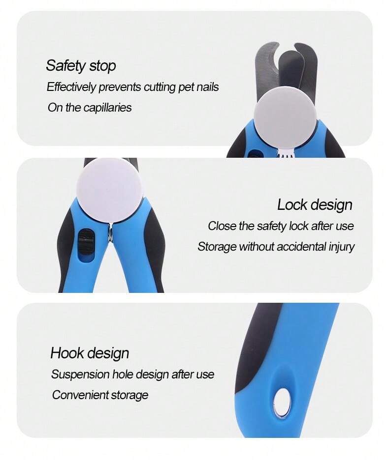 Pet Nail Clippers, Scissors For Trimming Nails Of Cats & Dogs, Nail