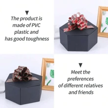 12pcs/Pack Ribbon Bows, Christmas Gift Box Decor, Wedding Party Favor Wrapping Handmade Bows, Christmas Package Bows, Ribbon Packaging Accessories, Gifts, Bouquets, Flower Shop, Basket Decor, Easy To Assemble, Christmas Decoration, Christmas - Multicolor - View 11