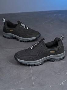 Calçado Casual Novo e Confortável para Homens - Sapato Slip-On Durável, Adequado para Viagem, Corrida, Caminhada, Esportes ao Ar Livre, Ótimo para Natal, Ação de Graças, Ano Novo, Férias, Presente para Adolescentes, Casual ou Esporte ao Ar Livre ou Viagem, Academia
