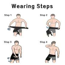 臀部和大腿支撑支架，健身运动护腿腹股沟带抗肌肉臀部带提升大腿保护运动护具，可调节腹股沟支撑包裹大腿支撑压缩袖稳定器，压缩腹股沟支撑包裹，适合男性和女性 - 彩色 - 查看 8