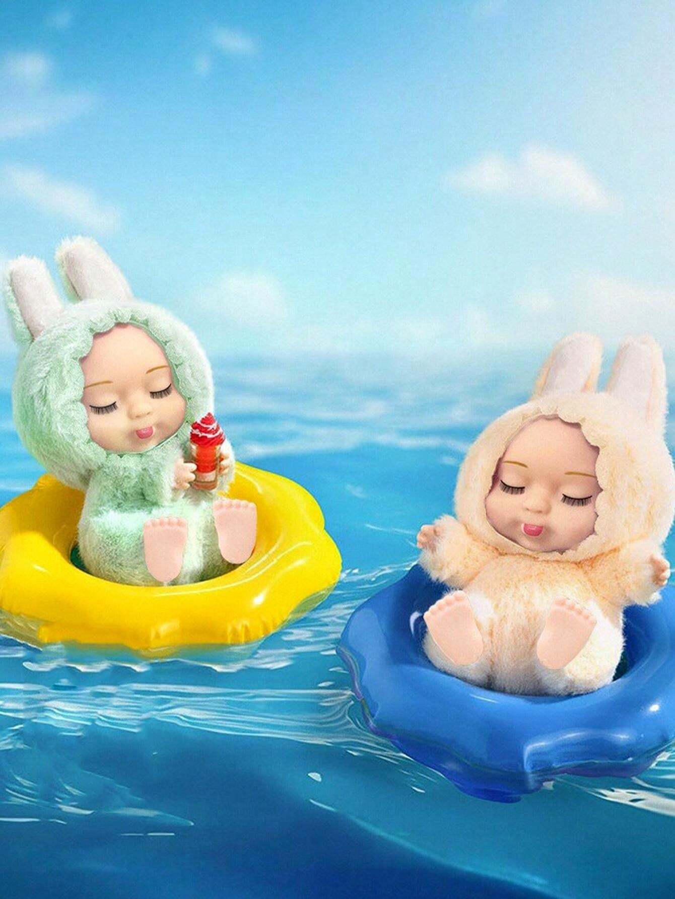 ATEEZ San ANITEEZ Pop Up In Illusion SANdeoki Plush Doll & Photocard PC - Foto 10