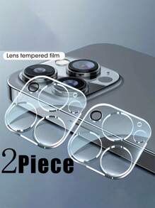 2PCS Full Cover Camera Lens Protector Glass Compatible With Iphone 11 12 13 14 15 16 Pro Max 13 Mini Compatible With Iphone 14 Plus Tempered Glass