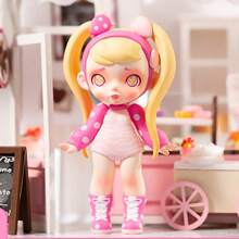 1 个或更多 Laura 水果主题收藏盲盒，12 个/盒（无重复），每盒 1 个设计，PVC 材质，约 8.5 厘米高，可爱的神秘人物，非常适合情人节、派对、生日礼物或家居装饰 - 彩色 - 查看 1