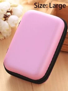 1 个迷你耳机收纳袋或大型数码收纳袋，大型收纳袋可收纳大多数充电器以及各种小型数码产品、口红 - 彩色 - 查看 20