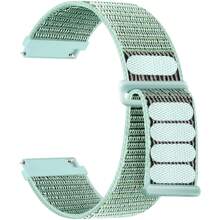 Nylon Uhrenarmband kompatibel mit Galaxy Watch 6/5/4 40mm 44mm/Watch 6 Classic 43mm 47mm/Watch 5 Pro 45mm/Watch 4 Classic 42mm 46mm, 20mm 22mm Schnellverschluss Ersatz Sportarmband, als Geschenk für Studenten zur Rückkehr in die Schule