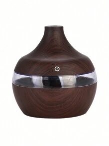 USB Touch Activated Wood Grain 300ml Humidifier Home 6-Color Ambient Light - Adding Comfort And Fashion To Your Home - Multicolor - View 15