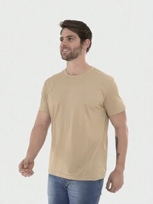 Kit Of 3 Men's T-Shirts 100% Cotton 3 Assorted Colors Casual Blouse Summer Winter - 彩色 - 查看 3