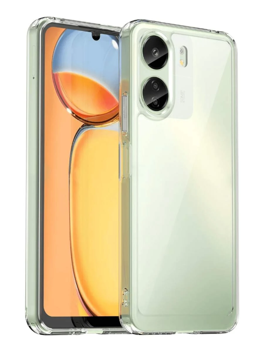 Funda Acrigel Para Redmi 13 C Transparente Antigolpes - transparente - Ver 1