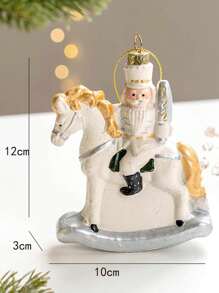 1pc Đồ trang trí Giáng sinh bằng nhựa 2024 cho nhà Quà tặng Giáng sinh Đồ trang trí Giáng sinh Năm mới 2024 - 1 cái - Xem 18