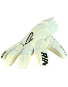 Guantes de portero Aries Nemesis Semi Blanco - Golero Sport - Blanco - Ver 6