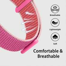 Nylon Uhrenarmband kompatibel mit Galaxy Watch 6/5/4 40mm 44mm/Watch 6 Classic 43mm 47mm/Watch 5 Pro 45mm/Watch 4 Classic 42mm 46mm, 20mm 22mm Schnellverschluss Ersatz Sportarmband, als Geschenk für Studenten zur Rückkehr in die Schule