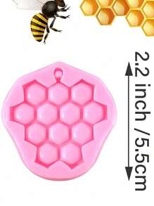 1 件大黄蜂硅胶模具蜂巢蜜蜂硅胶巧克力模具硅胶蜜蜂软糖模具蜂巢硅胶烘焙模具蜜蜂糖果硅胶模具（蜂巢蜜蜂） - TOP推薦 - 查看 10