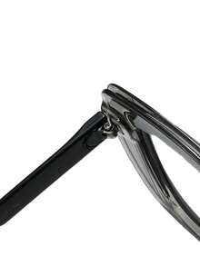 1 chiếc Gương trơn khung đa giác phong cách mới, Kính thời trang trang trí sàn diễn Plano - màu đen - Xem 7