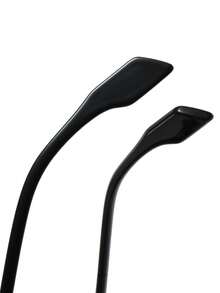 1 chiếc Gương trơn khung đa giác phong cách mới, Kính thời trang trang trí sàn diễn Plano - màu đen - Xem 8