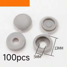 100pcs Self-Tapping Screw Cross Special Lid Decorative Hole Plug Self-Tapping Screw Cap - Multicolor - View 12