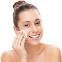 Round Face Makeup Remover Pads, Hypoallergenic, Lint-Free, Facial Exfoliating Cleansing Pads
