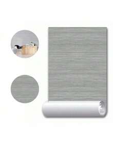 Gray Adhesive Wallpaper: Transform Your Space With Style And Practicality - Xám - Xem 7