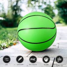 6 INCH PVC Mini Basketball For Indoor Basketball Mini Hoops, Soft 6" Rubber Small Repacement Basketball For Over Door Basketball Hoop Sets, Little Basketballs (1 Pc ) - Multicolor - View 2