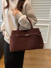 Ekskluzywna torba typu tote dla kobiet, retro aksamitny design, wyjątkowa mała torba typu tote, swobodny, modny styl