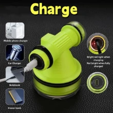 Super Bright LED Headlight New ABS Diving Portable Large Light Cup IPX8 Waterproof Rechargeable LED Diving Headlight Built-In Battery Ultra-Light Fishing And Shrimp Diving Lighting Underwater Light Bright Color Flashlight - Fluorescent Green - View 12