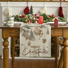 1/4/6 Stücke Kiefernzweig Ornament Fröhliche Weihnachten Platzset/Tischläufer Saisonale Winter Tischmatten für Party Küche Esszimmer Dekoration