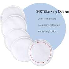 Round Face Makeup Remover Pads, Hypoallergenic, Lint-Free, Facial Exfoliating Cleansing Pads