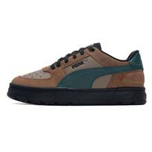 男鞋女鞋Puma Caven 2.0 Abrupt SD低筒跑步運動鞋情侶休閒鞋 397467-01 - 咖啡色-深綠色-黑色 - 查看 1
