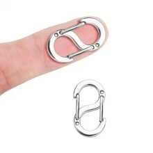 2/1 Pc Tiny S Necklace Clasp, Stainless Steel Double Opening Bracelet Shorteners Mini S Hooks Clips For Small Keychain, Bracelets, Pendant, Carabiner Necklace Jewelry Making - Multicolor - View 12